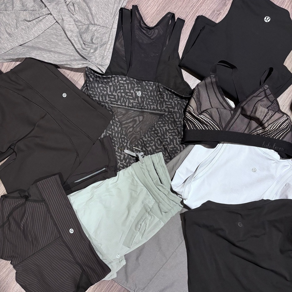 Lululemon Size 8, 10 item Lot